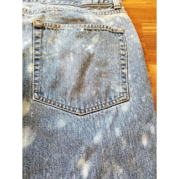 Croft & Barrow Jeans Custom Altered Reverse frosted Bleach tie-dye 36X30… - Picture 10 of 10